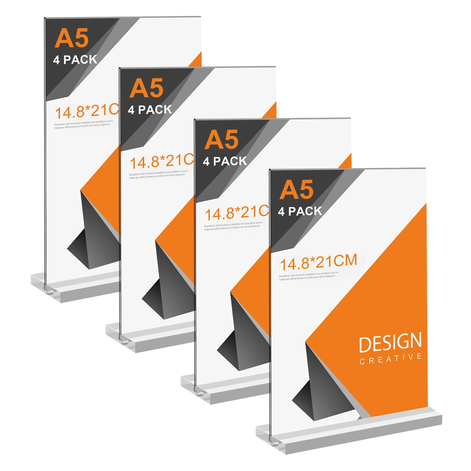 Thboxes A5 Acrylic Sign Holder