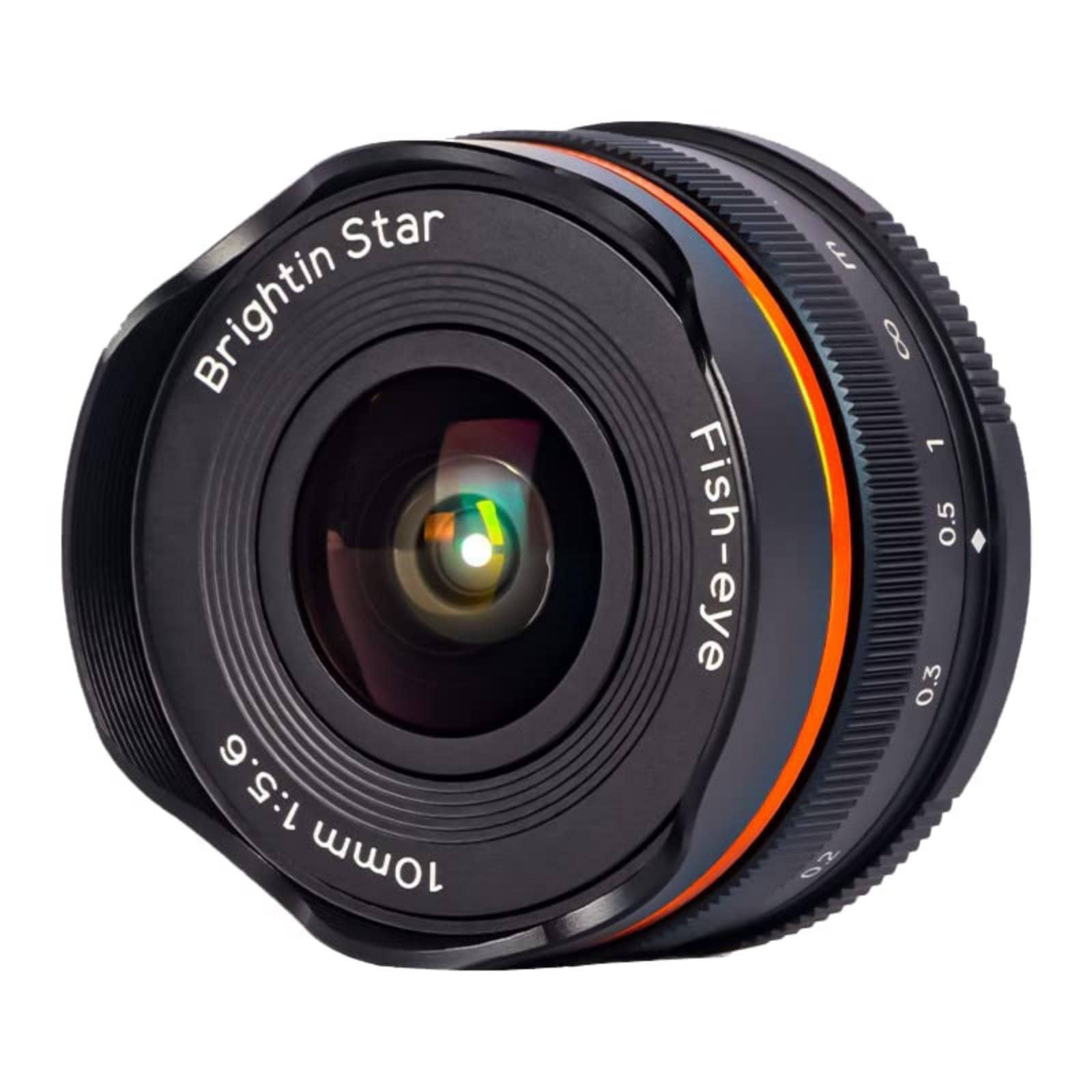 Amazon.co.jp: Brightin Star 10mm F5.6 魚眼レンズ MF 単焦点レンズ