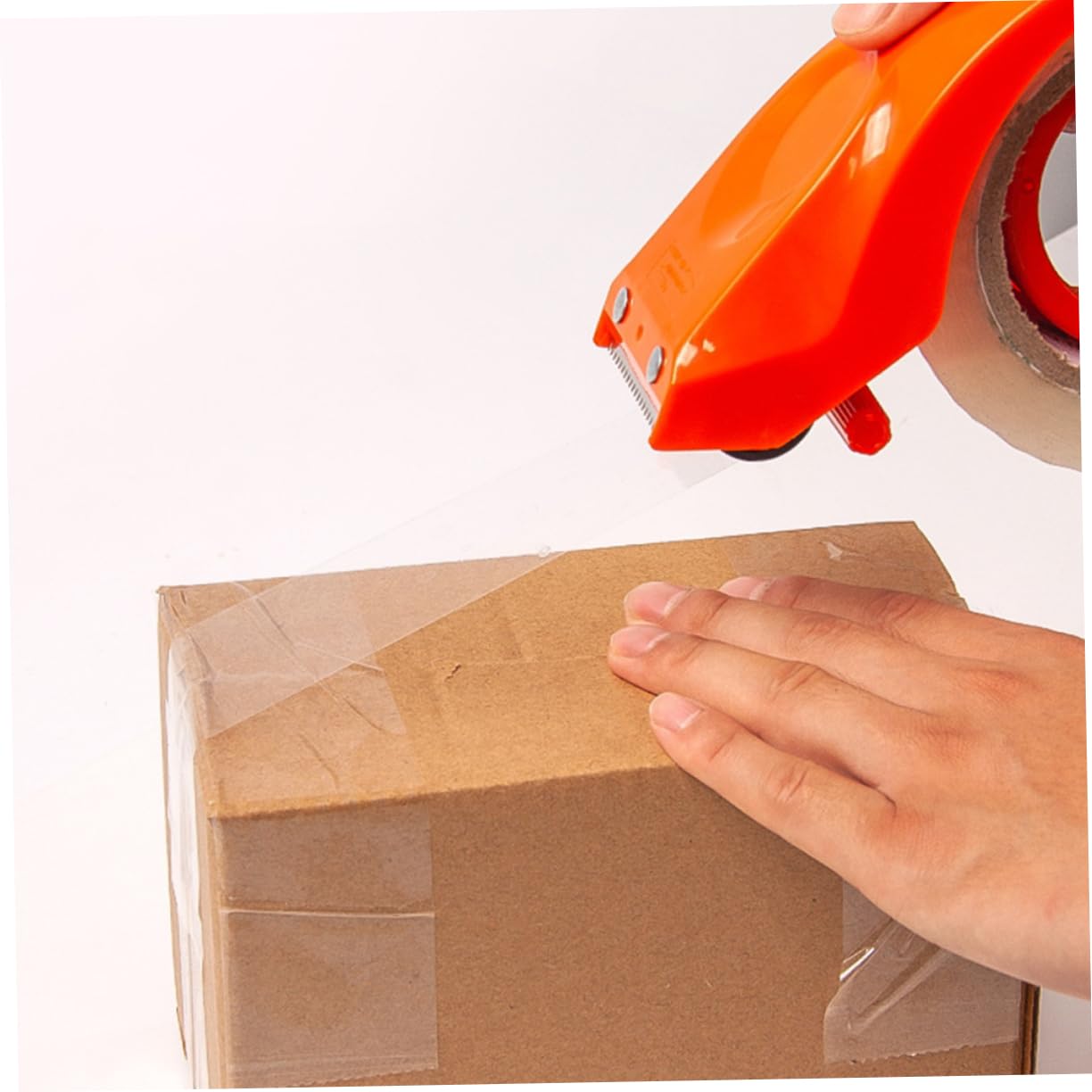 Housoutil 3 Sätze Klebebandspender Für Starkes Verpacken Und Büroarbeiten Transparente Handabroller Für Paketklebeband Leicht Und Praktisch 3 Stücke * 3