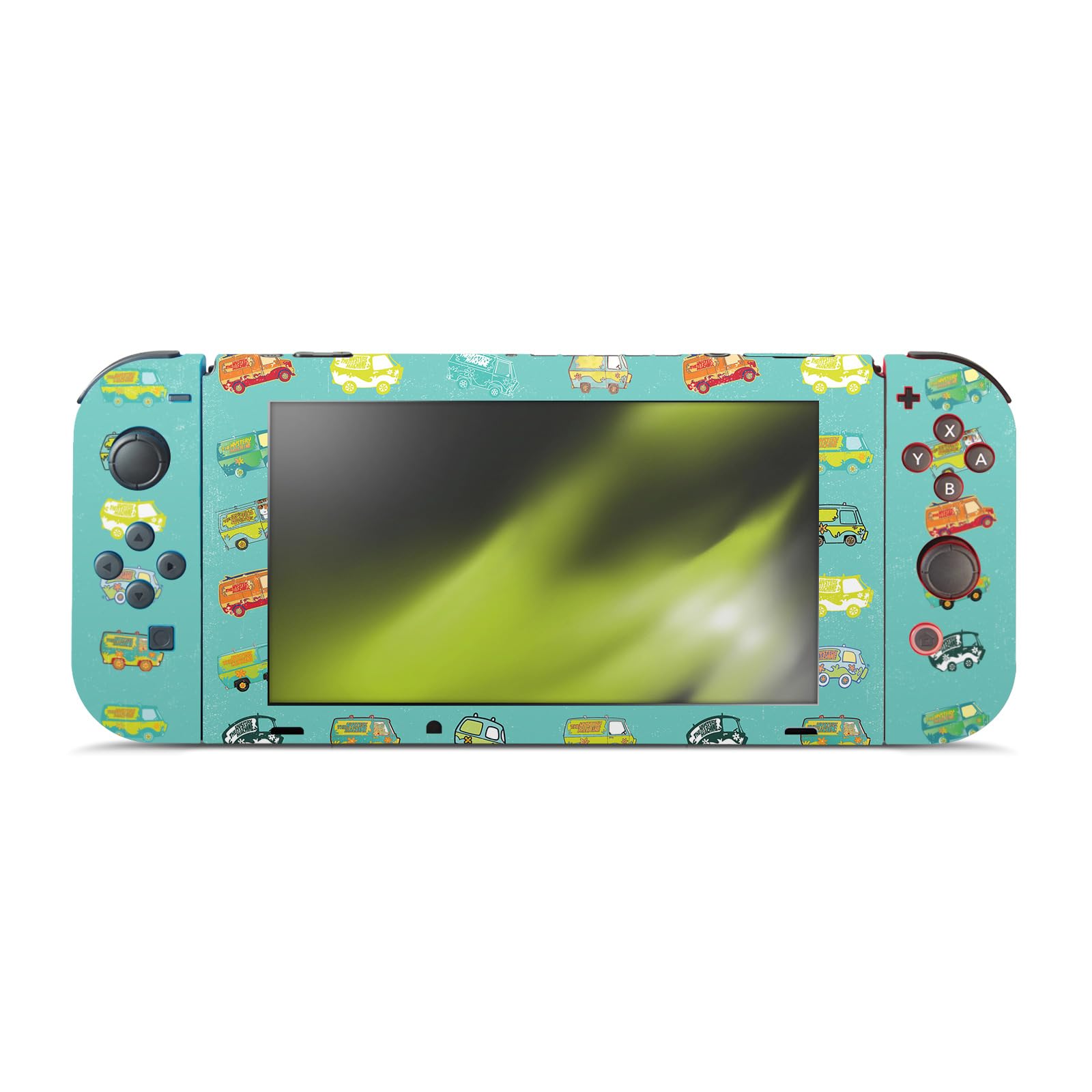 Head Case Designs sous Licence Officielle Scooby-Doo Mystery Inc. Graphismes Vinyle Autocollant De Jeu Peau Autocollant Compatible avec Nintendo Switch Console & Dock & Joy-Con Controller Bundle