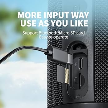 Amazon.co.jp: MIFA WildRod Bluetoothスピーカー (USB Type-C