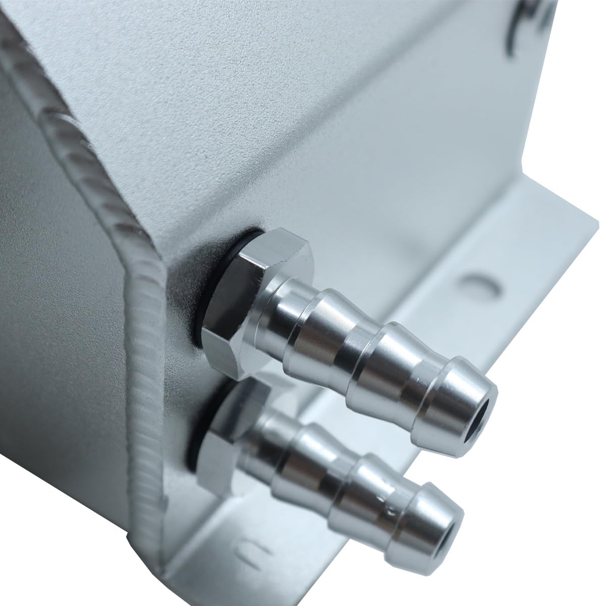 Récupérateur D'huile Moteur Universel En Alliage D'aluminium 1 L, Réservoir De Reniflard, Réservoir De Trop-plein De Liquide De Refroidissement, Poli