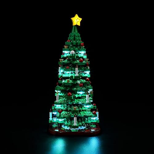 Miniatura 2 de LIGHTAILING Luz para árbol de Navidad Lego-40573 - Kit de iluminación LED compatible con el modelo de bloques de construcción Lego - No incluye el