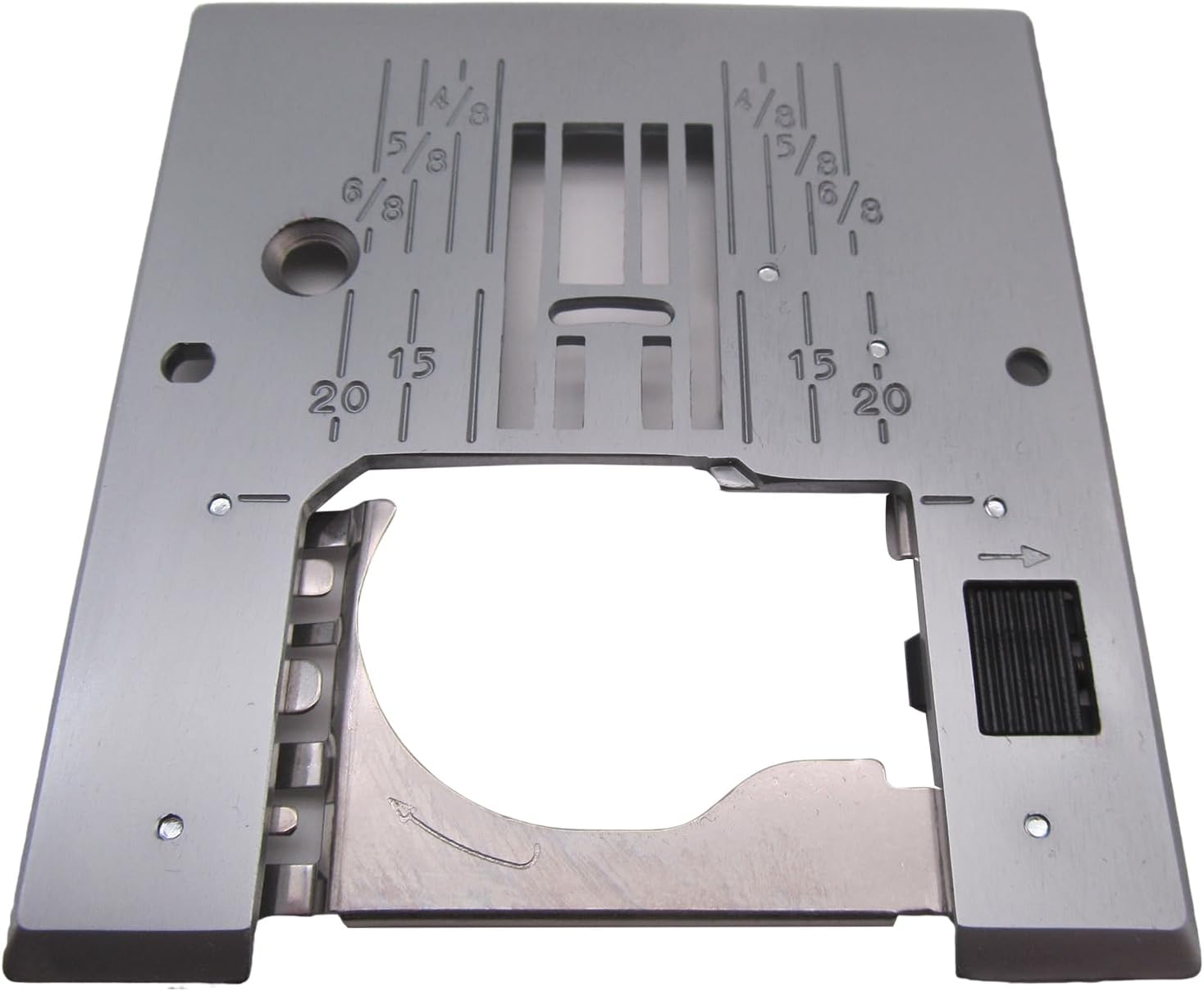 CKPSMS Brand -1PCS Needle Plate #754636102 Compatible with/Replacement for Janome Brand ML3023 4618 4623 5018 DE5024 DE5124 HD3000 HF5024