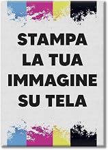 LABORATORIO 102 Personalised Picture with Photo (70 x 50 cm) – Personalised Photo on Canvas Gift Idea – Canvas Print – Maximum Print Quality – Modern Picture Ready to Hang