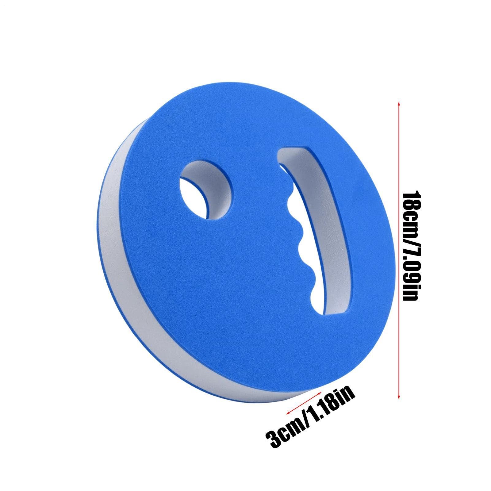 Discos de ejercicio acuático, pesas de resistencia de espuma de mano, equipo de ejercicio de piscina, para hombres, mujeres, adultos, niños, piscina, natación, entrenamiento, fitness, entrenamiento