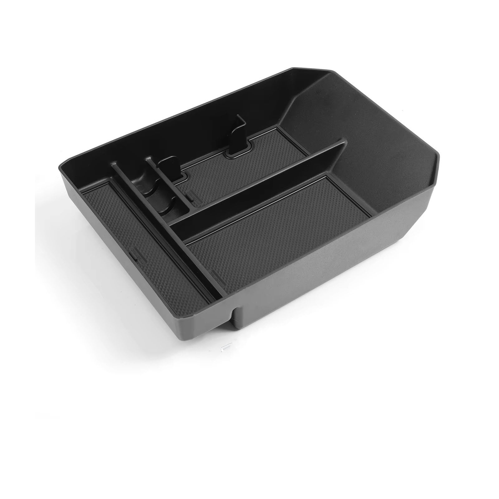 Sztmyvuw One Color Interior Storage Box Compatible With Tesla For Cybertruck 2024 2025 Center Console Armrest Storage Box Car Tray Organizing Tidying Auto Interior Accessories Black