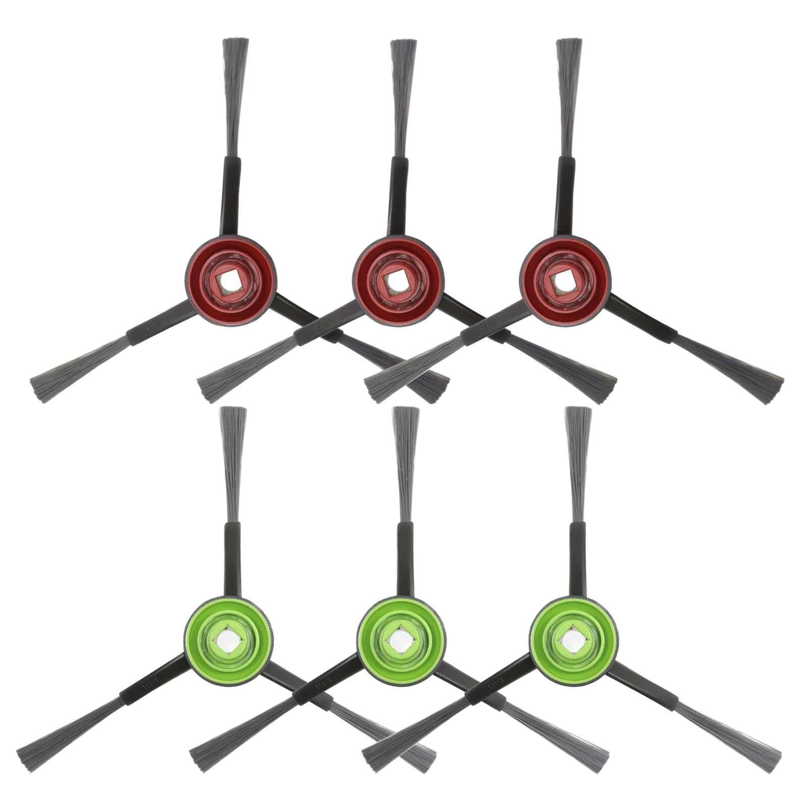 Replacement Side Brushes for ECOVACS Deebot Ozmo T8 T8+ T8 Aivi T8 AIVI+ T8 MAX T9+ T5 N8+ / N8+ N8 Pro N8 Pro + / N8 Pro+ N10 PLUS N7 OZMO 920 950 for Yeedi Vac 2 Pro Vac Max Vac Station Vacuums