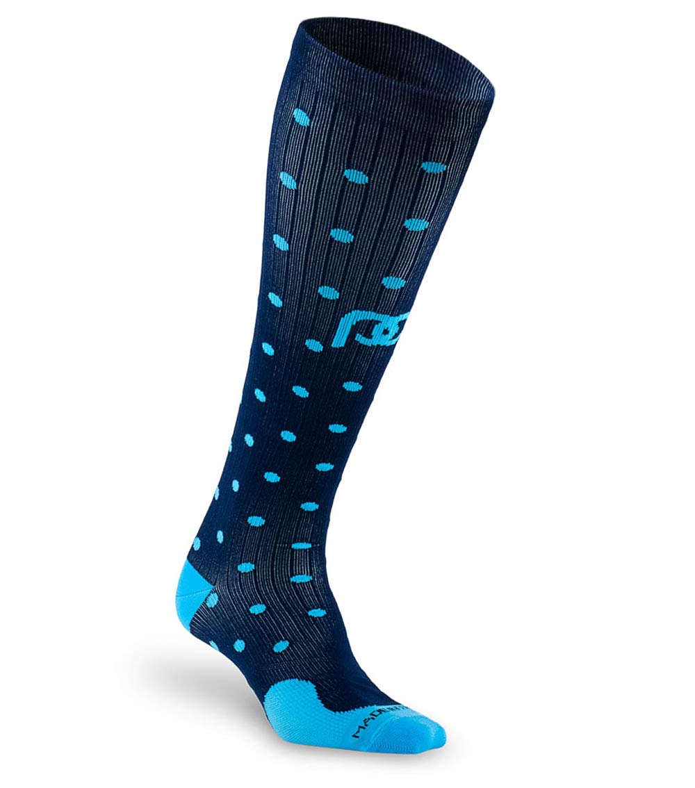 Running Marathon Socks - Calf-Length Travel and Sports Compression Socks for Foot and Ankle Support, Unisex