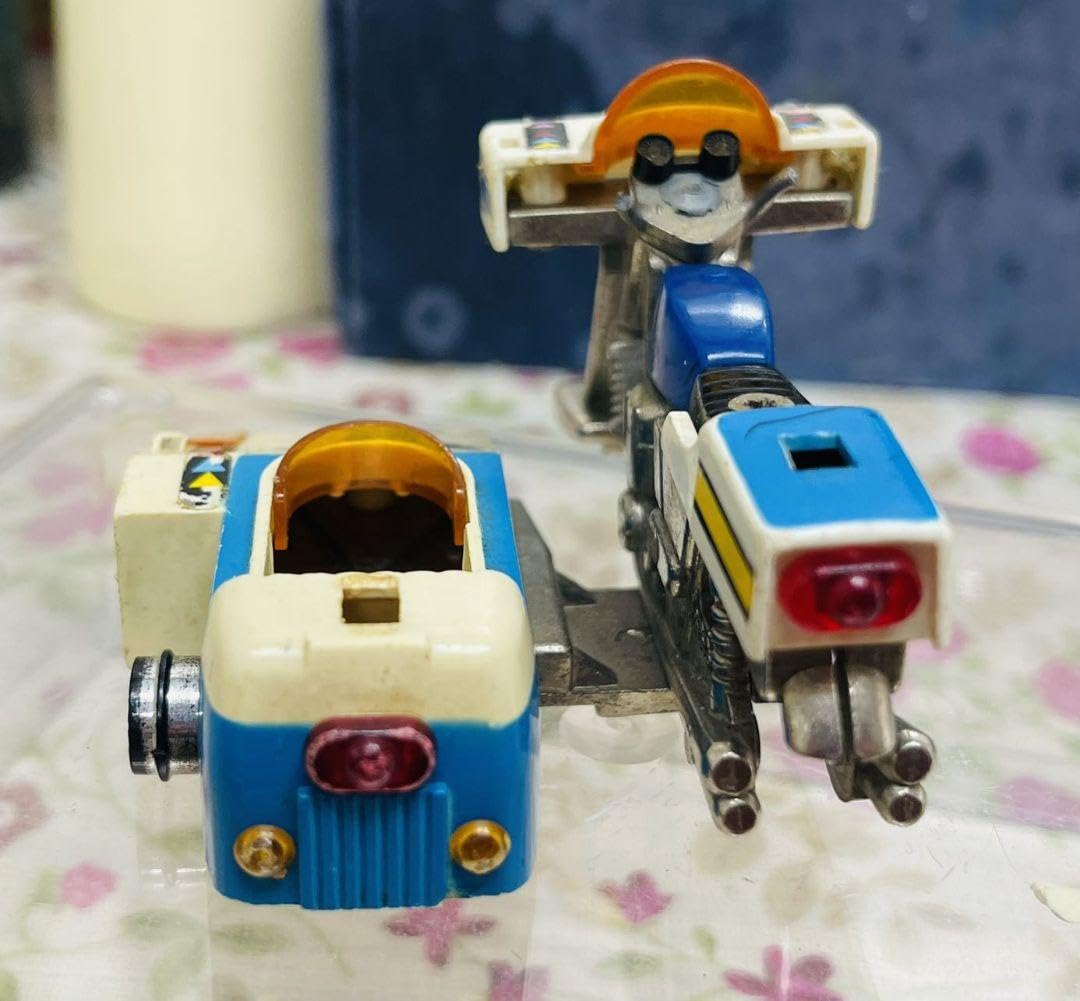 Amazon.co.jp: ポピー超合金ゴレンジャーブルーマシンサイドマシン 