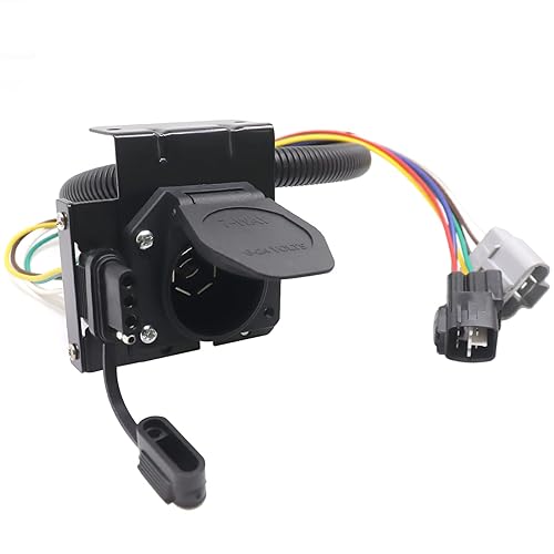 Arnés de cableado de vehículo para remolque plano de 7 vías y 4 pines de 7 vías y 4 pines, ajuste personalizado, para Toyota 4 Runner