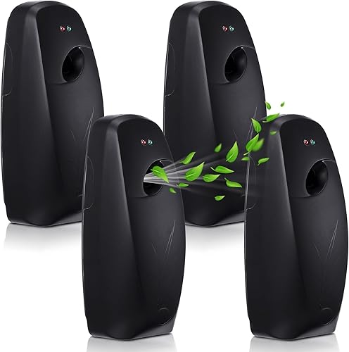 Miniatura 1 de Dispensador automático de ambientador en aerosol, dispensador automático de ambientador en aerosol para baño, funciona con pilas, montado en la