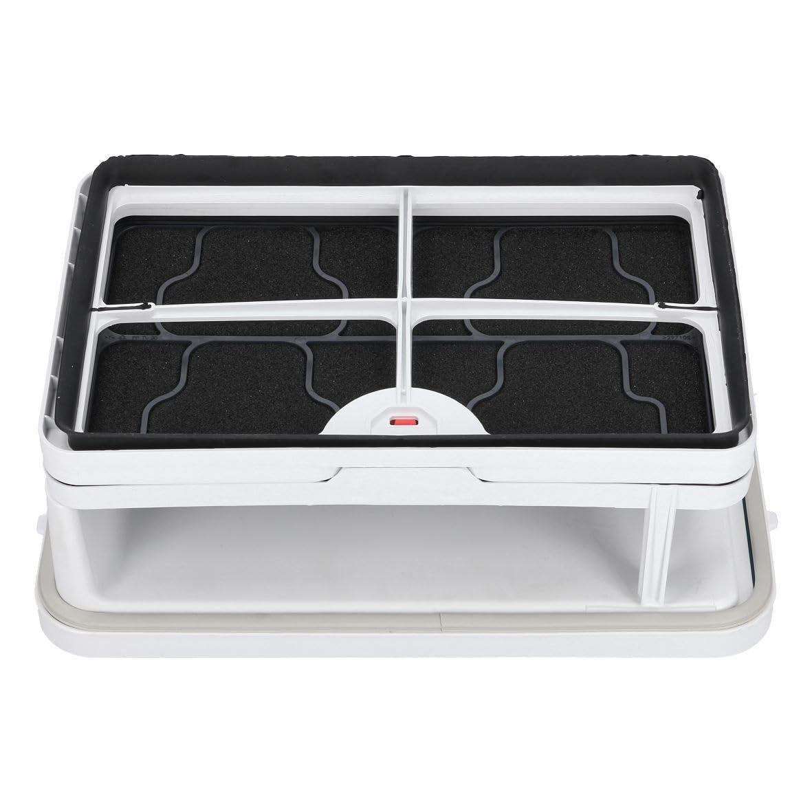 easyPART Kompatibel/Ersatz für Beko 2973950200 Halterung mit Filter für Kondensmodul in Trockner