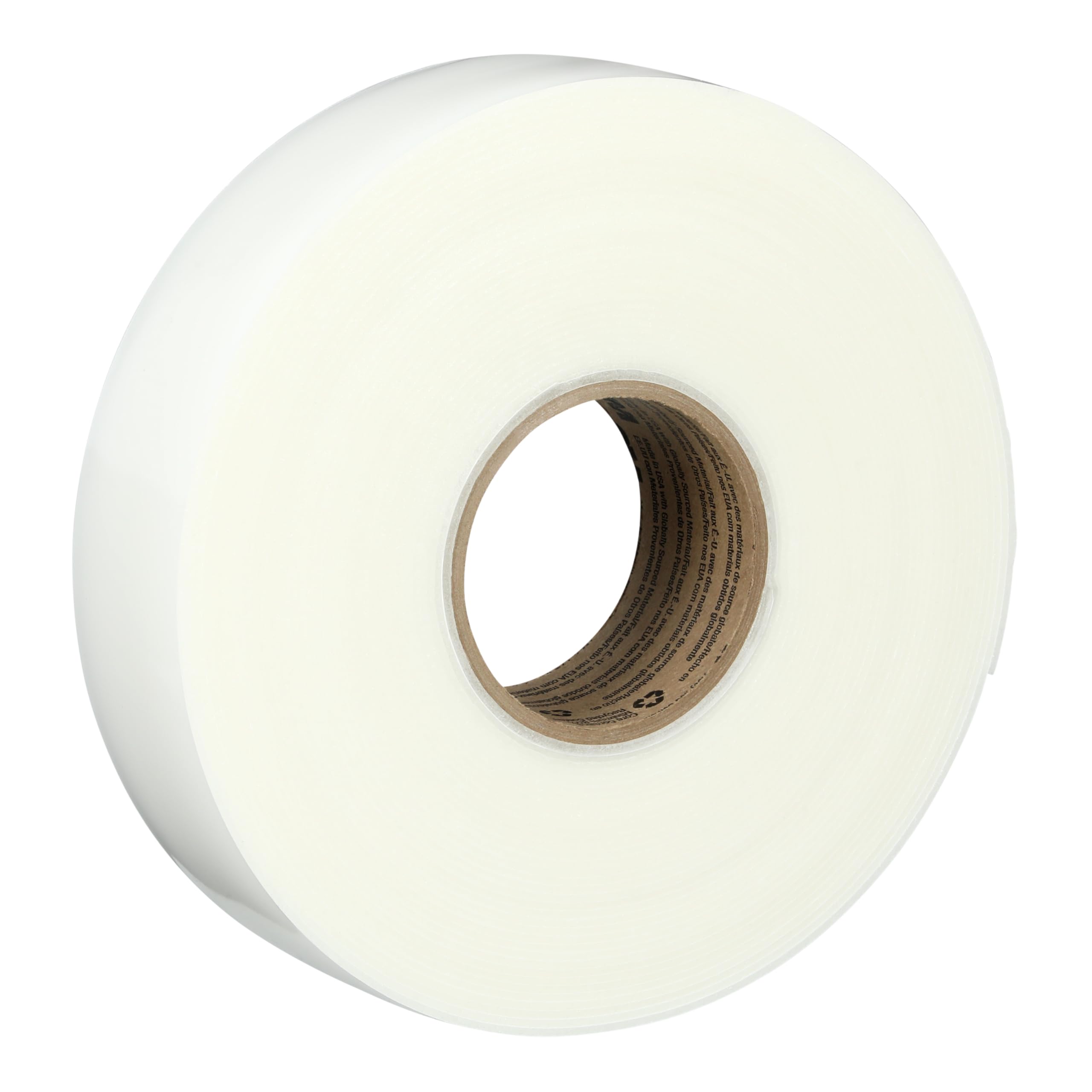 3M White Extreme - Cinta adhesiva de sellado 4412W+, 2 pulgadas x 18 yardas, 1 rollo, impermeable, duradera, adhesivo acrílico de una sola cara para metal, plástico, costuras, juntas, huecos