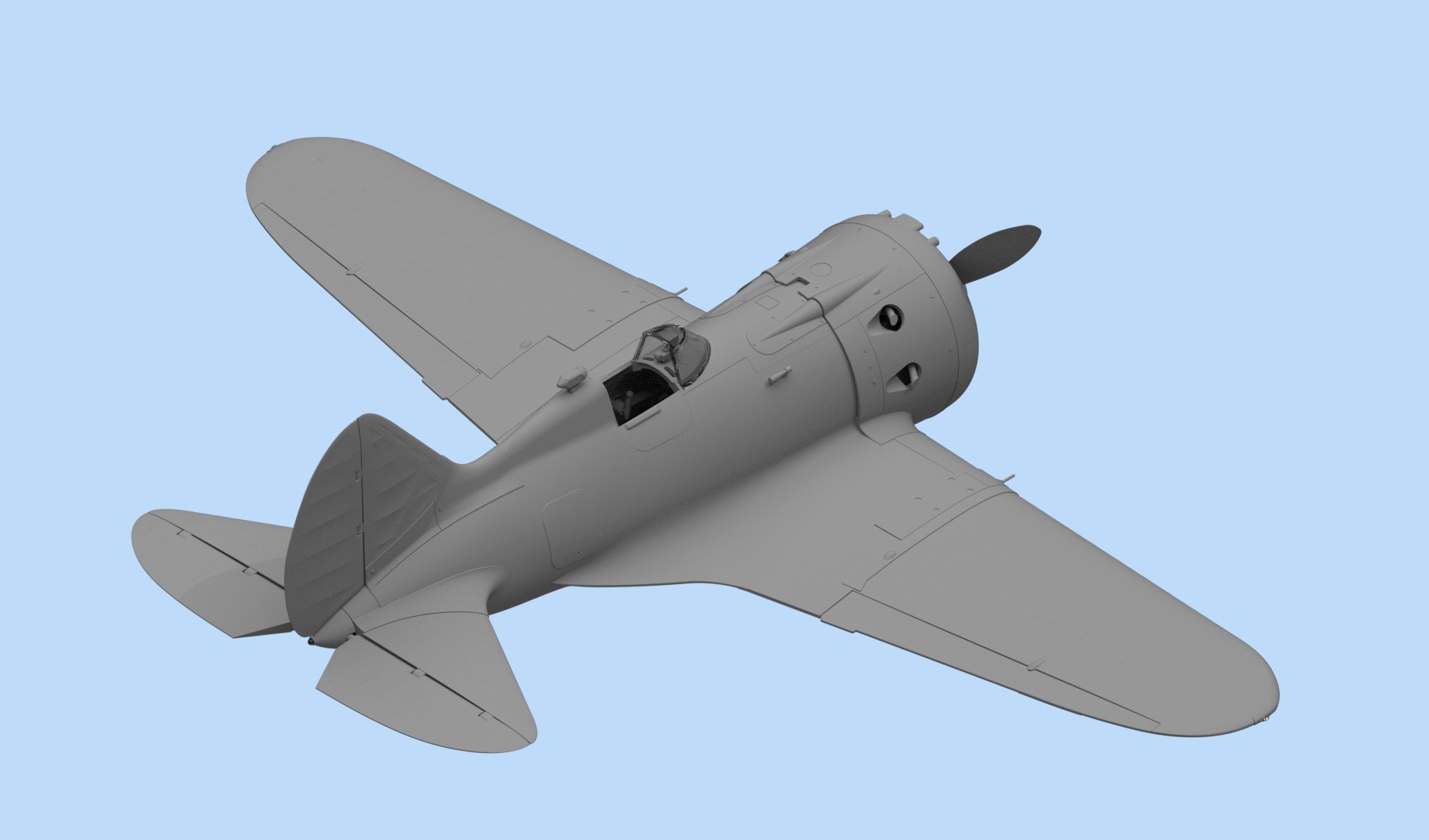 Amazon | ICM 32001 I-16 タイプ24 航空機 第二次世界大戦