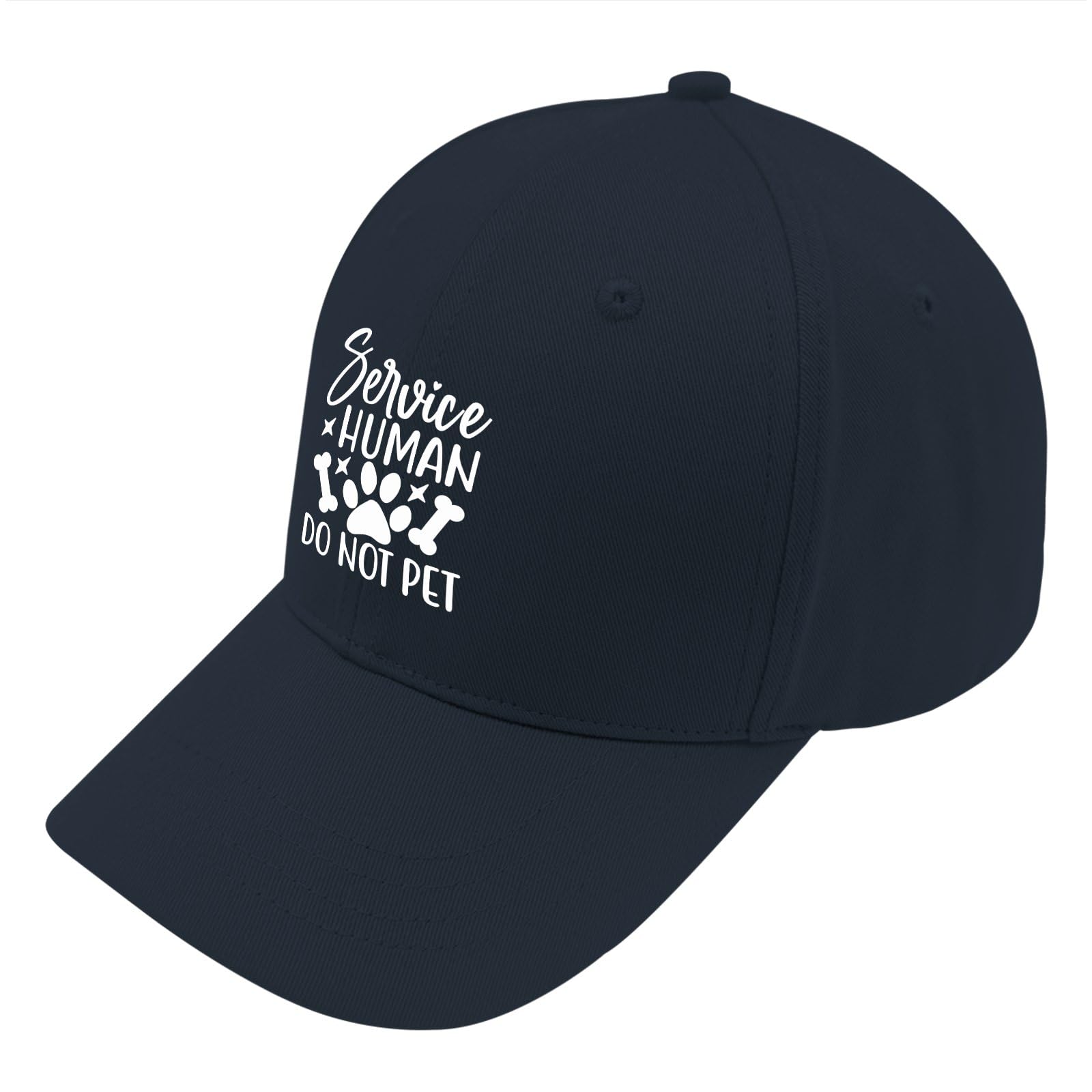 Service Human Do Not Pet Golf Hat Cycling Cap for Son Navy