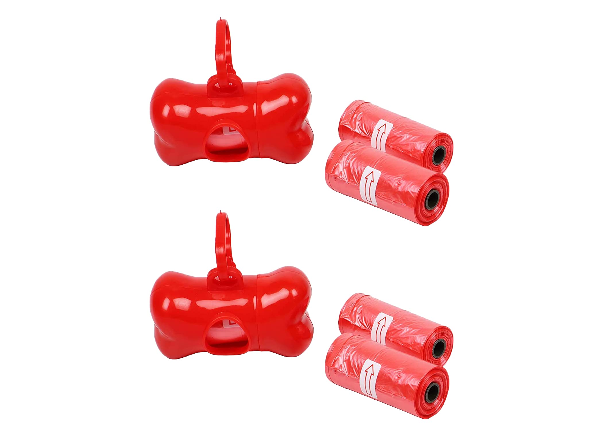 SmartyPet Combo Waste Collector Poop Bag for Dogs & Pets (2 Dispenser & 4 Rolls)- Color May Vary Pack of 2 (B08P4LR5S7) Amazon Price History, Amazon Price Tracker