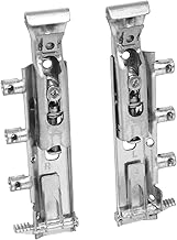 Evotrade – Paire de fixations invisibles réglables pour meubles suspendus avec kit de montage complet certifié DIN 68840 – Haute qualité fabriqué en Indaux Espagne