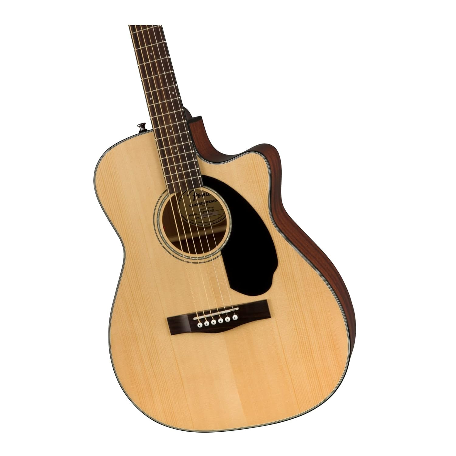 Fender CC-60SCE Concert Electro Acoustic Guitar with Gig-Bag