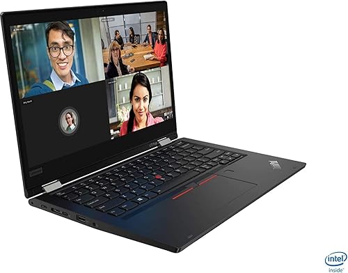 Miniatura 3 de Lenovo 2021 ThinkPad L13 Yoga 2 en 1 13.3 pulgadas FHD portátil con pantalla táctil, Intel Core i5-10210U (Beat i7-8565u), 360 flip-and-fold, lector