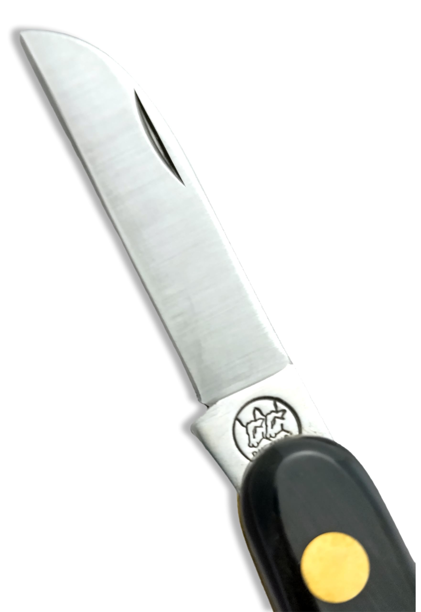 DUE BUOI Coltello da INNESTO 228C - Lama Acciaio Carbonio BÖHLER K720