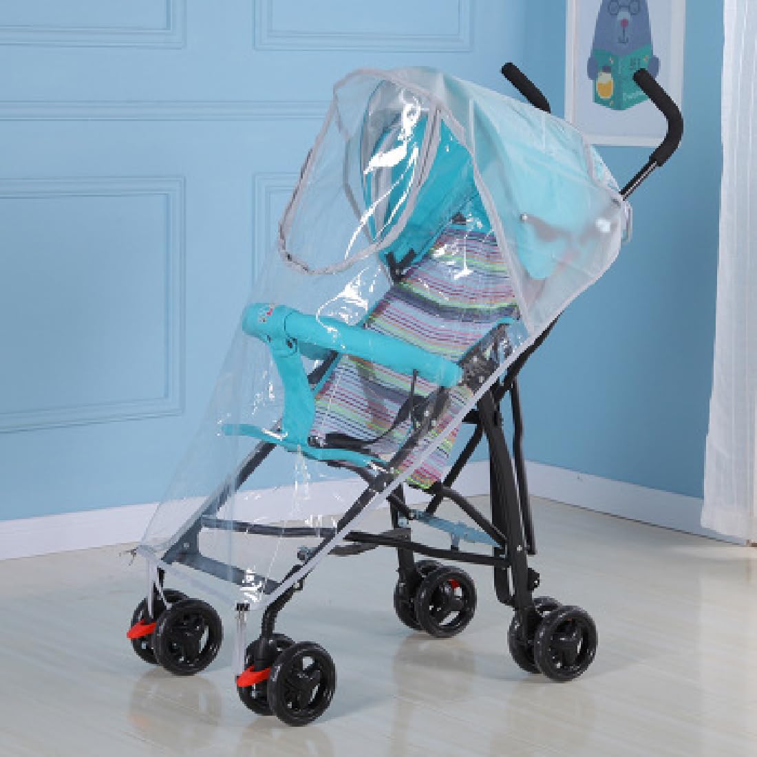 Poussette Yoyo Universelle Zamboo - Habillage Pluie Universelle Pour Poussette - Protection Protections Pluie Et Vent Pour Poussettes Protection Pluie Poussette