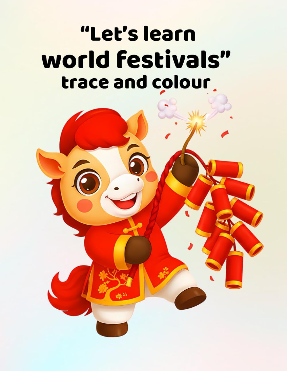 Let's learn world festivals - trace and colour: Making learning fun - for ages 3 - 6