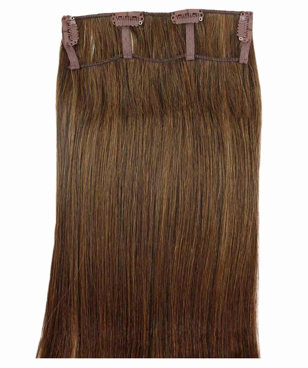 Adult Women’s Straight Brunette High Heat Clip-In Synthetic Extension (24 in) ST-007 Adult Women’s Straight Brunette High Heat Clip-In Synthetic Extension (24 in) ST-007