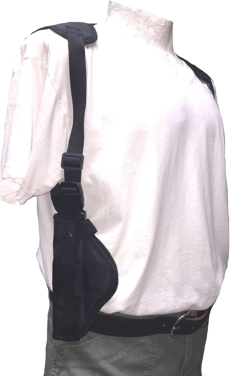 Nylon Vertical Deluxe Shoulder Holster Fits Taurus PT-92, PT-99, PT-100, PT-101 with 5" Barrel