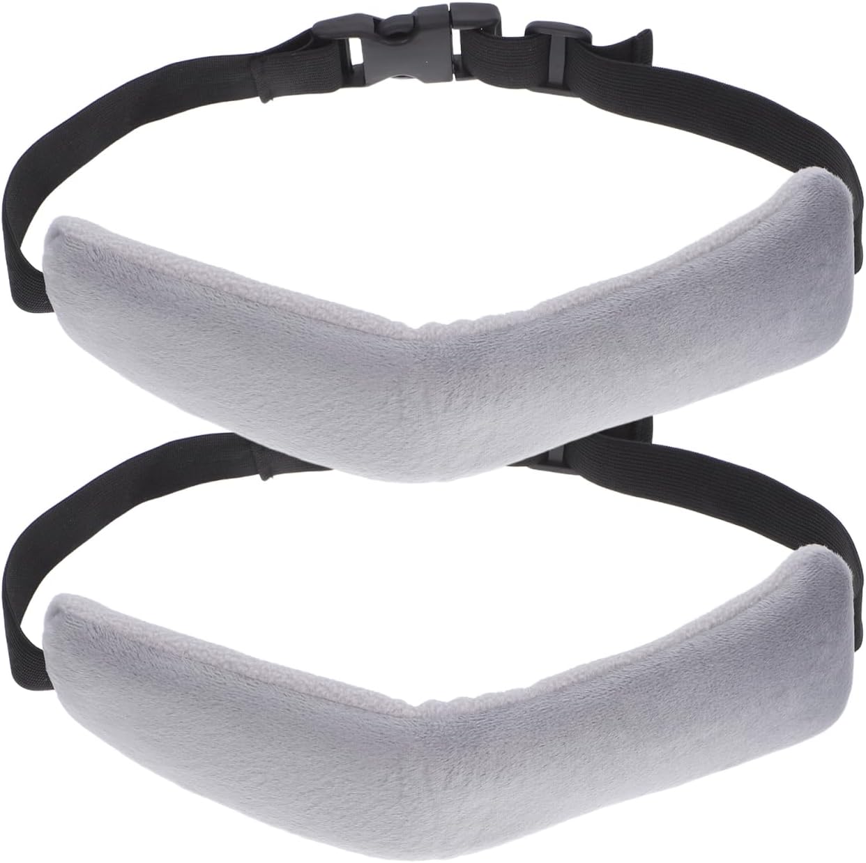 Unomor Travel Head Support Belt Adjustable Airplane Head Strap for Sleeping Neck Rest on Flights Cars Trains Soft Skin-Friendly Lightweight Portable Travel Accessory