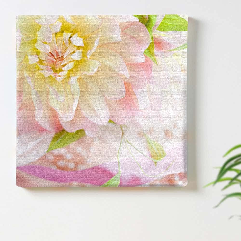 Amazon.co.jp: 花 パステル アートパネル 30cm × 30cm 日本製 ポスター