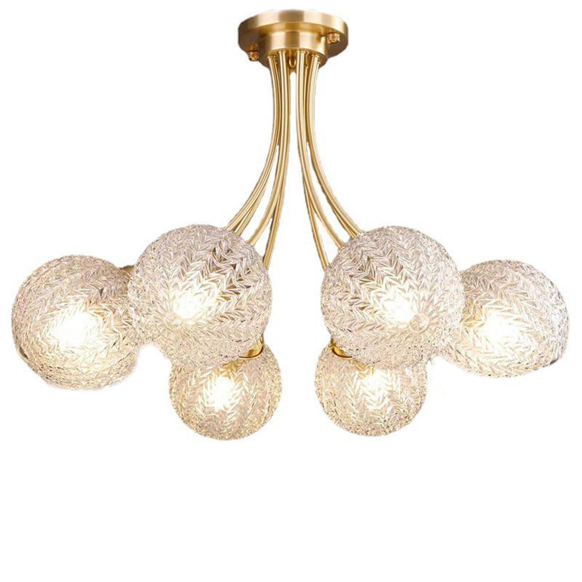 Lustre en verre moderne et luminaire suspendu pour sublimer votre cuisine