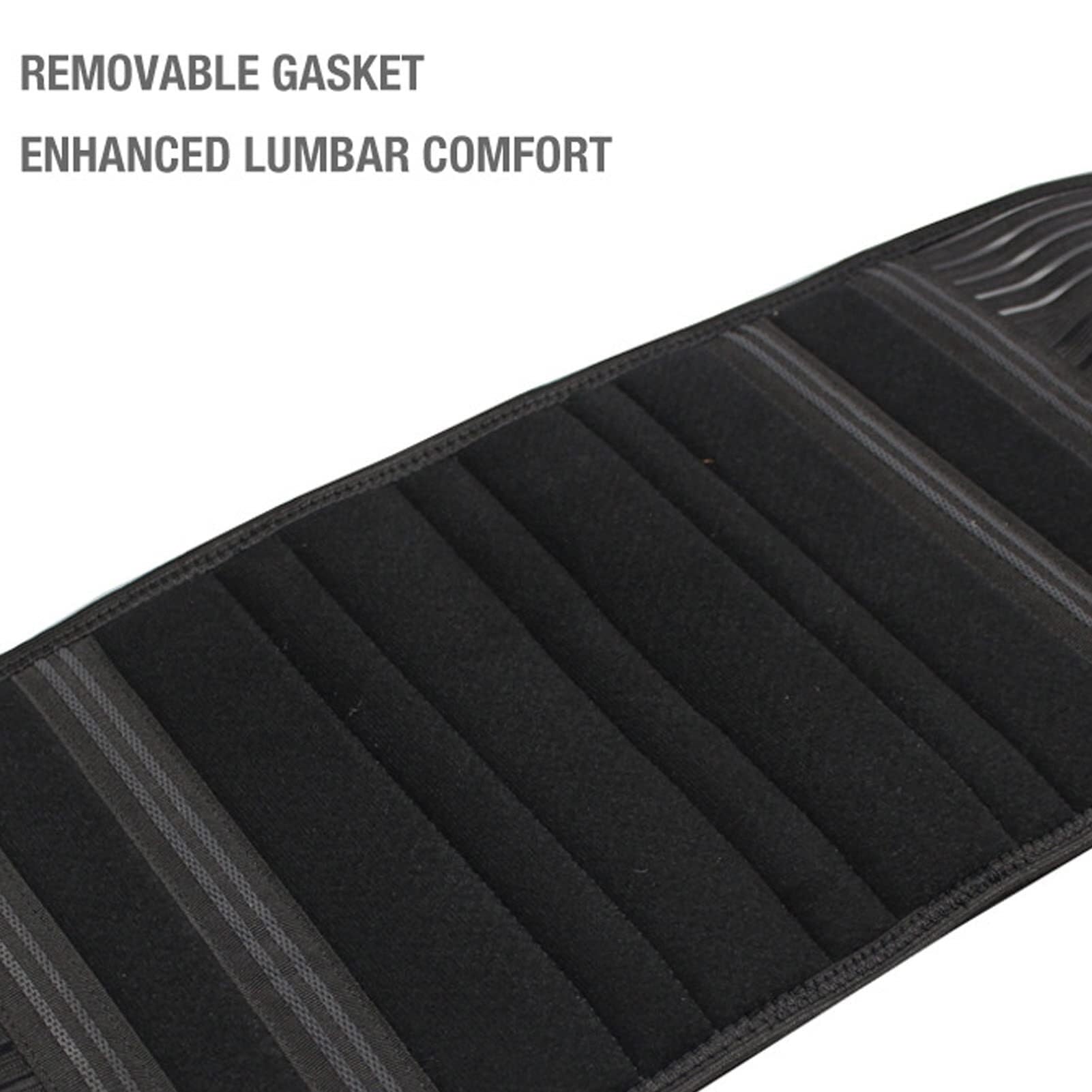 Faja Lumbar Soporte Lumbar Transpirable De Compresión Alta Elasticidad Soporte Cinturón(XXL)