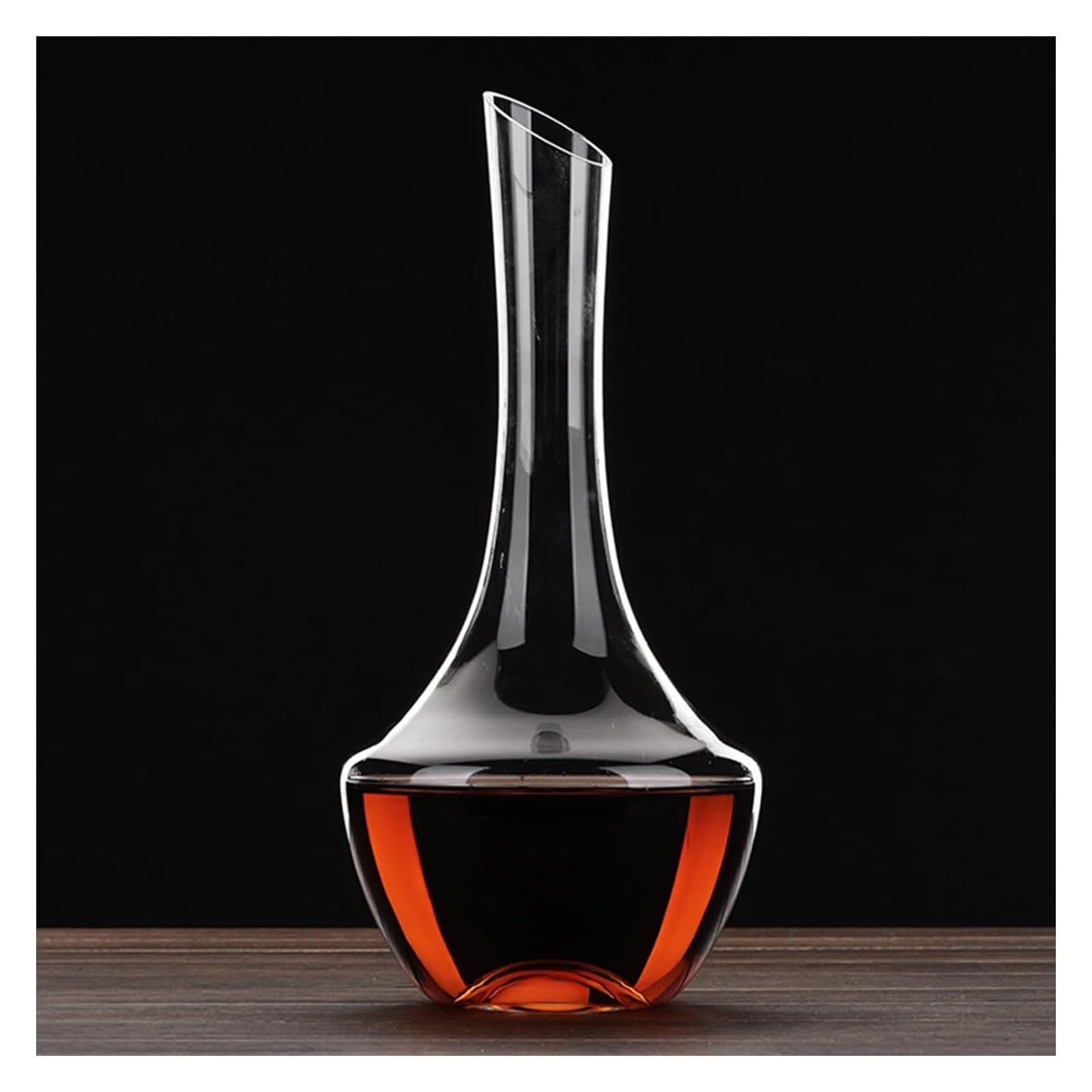 garrafa vino tinto decantador Decantadores de vino de cristal, jarra decantadora de vino, aireador decantador de vino soplado a mano, regalos de vino, 1500 ml