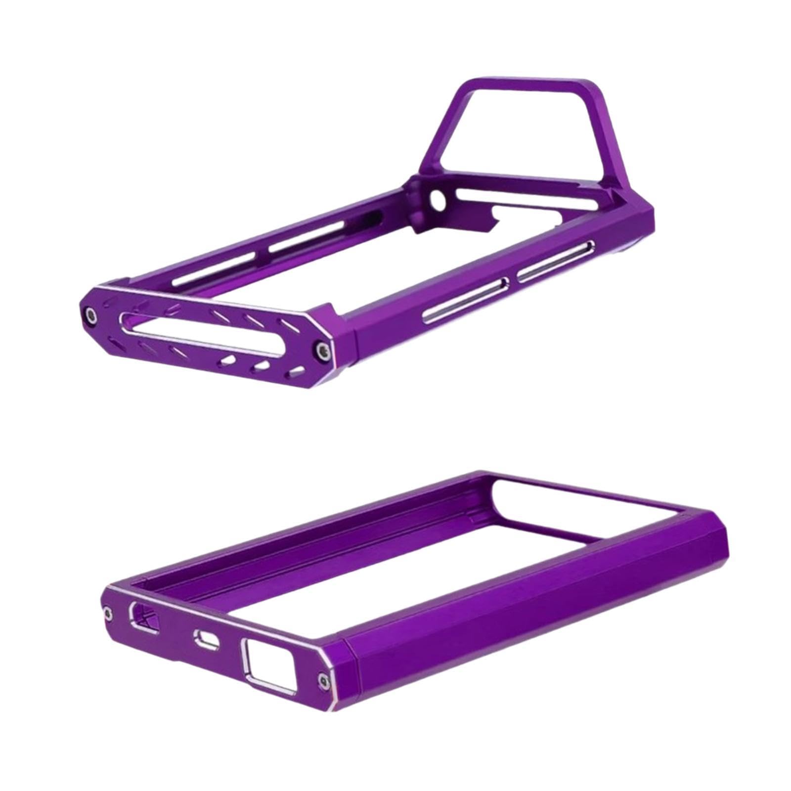 Fancyes Premium Aluminum Transmitter Guard for Noble NB4 RC Car, Violet