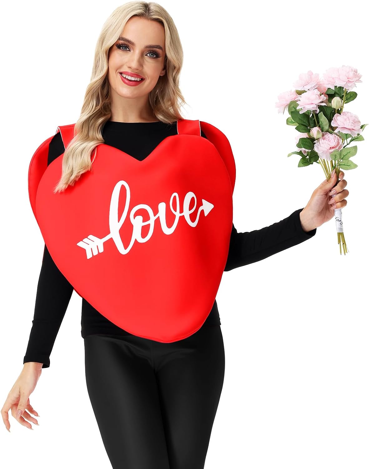 Kids Valentine Day Outfits Girls Heart Novelty Romatic Top