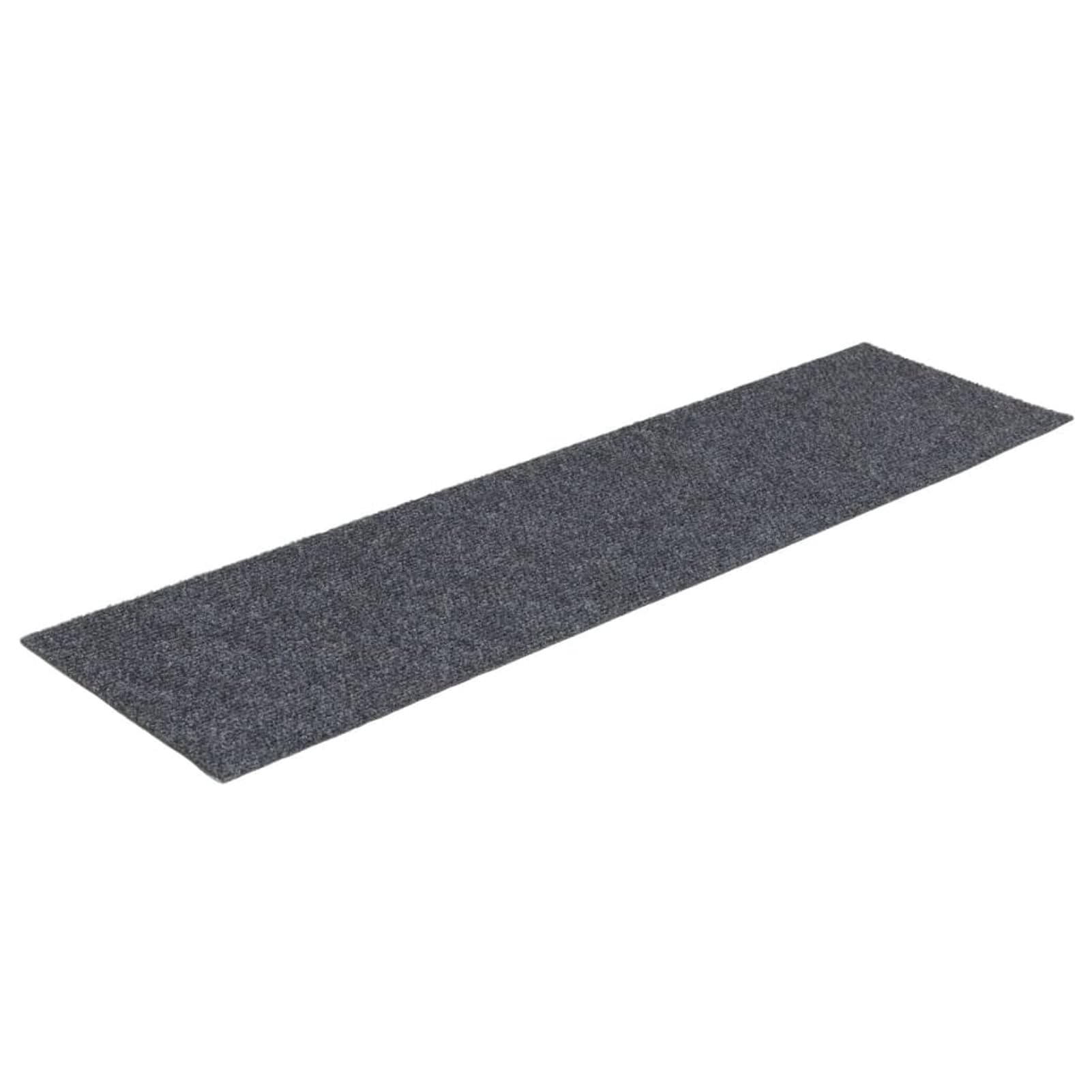 Tidyard Tapis d'escalier Autocollants Rectangulaire 15 pcs 76x20 cm, Rectangulaire Tapis Escalier Tapis de Sécurité pour Sol Protection, Enfants, Aînés et Animaux Style A