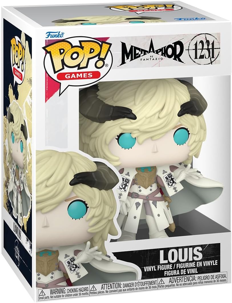 Funko Pop! Games: Metaphor: ReFantasio - Louis - Collectable Vinyl Figure - Gift Idea - Official Merchandise - Toys for Kids & Adults - Video Games Fans - Model Figure for Collectors