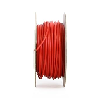 Gizmo Dorks PLA Filament for 3D Printers 1.75mm 200g, Red