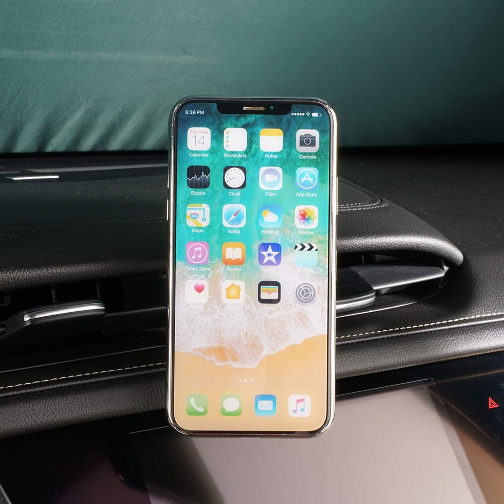 BEERTE Phone Holder fit for Cadillac XT5 2023-2017 Cadillac XT6 2023-2020 Adjustable Air Vent Car Dashboard Cell Phone Mount Strong Magnetic Phone Mount fit for any inches Smartphone