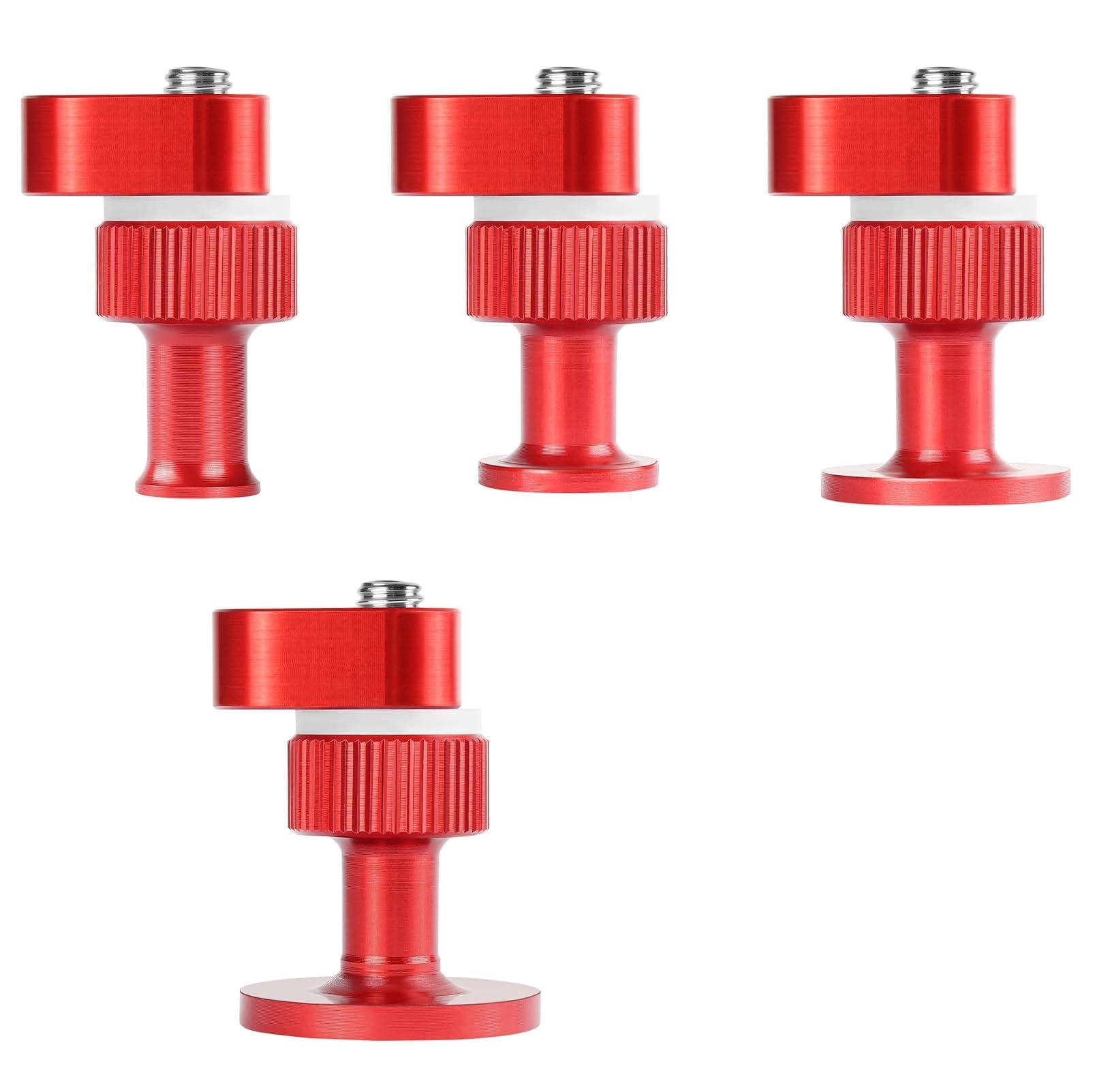Photo 1 of LadyRosian Paintless Dent Repair Tool Adjustable Aluminum Puller Tabs 4Pcs Lockable Puller Tab