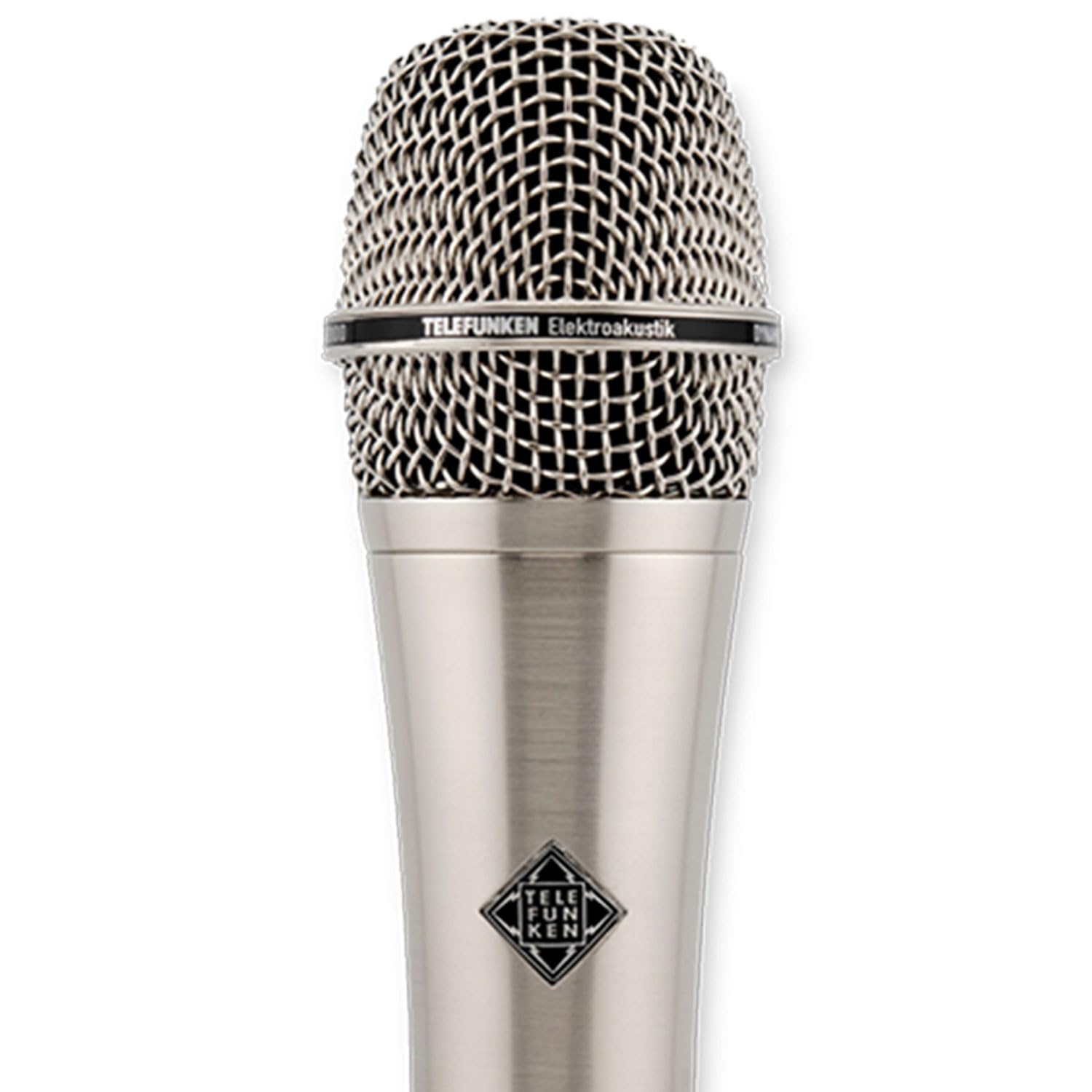 Telefunken M80 - Microfono dinamico satinato, con cavo keepdrum XLR