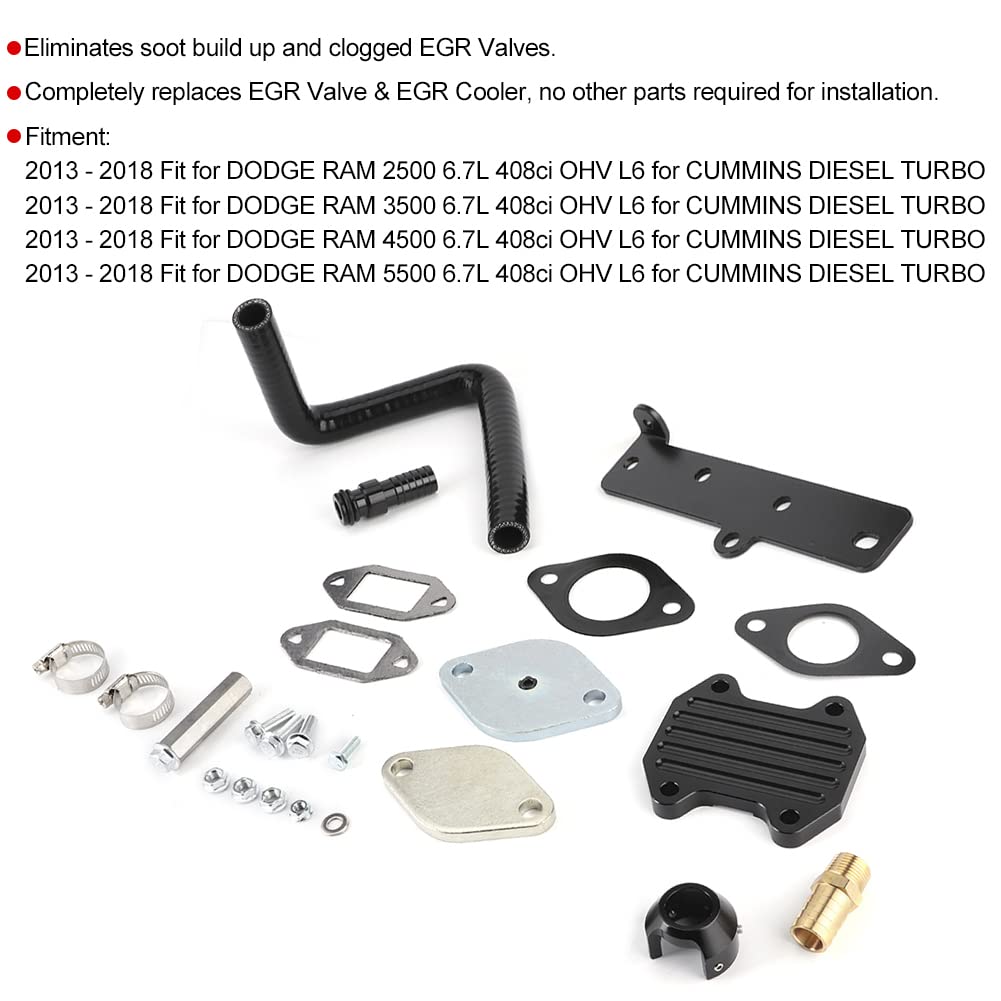 Zestaw do Usuwania Egr dla 2500 3500 6,7l 13-18 (Bez rury do