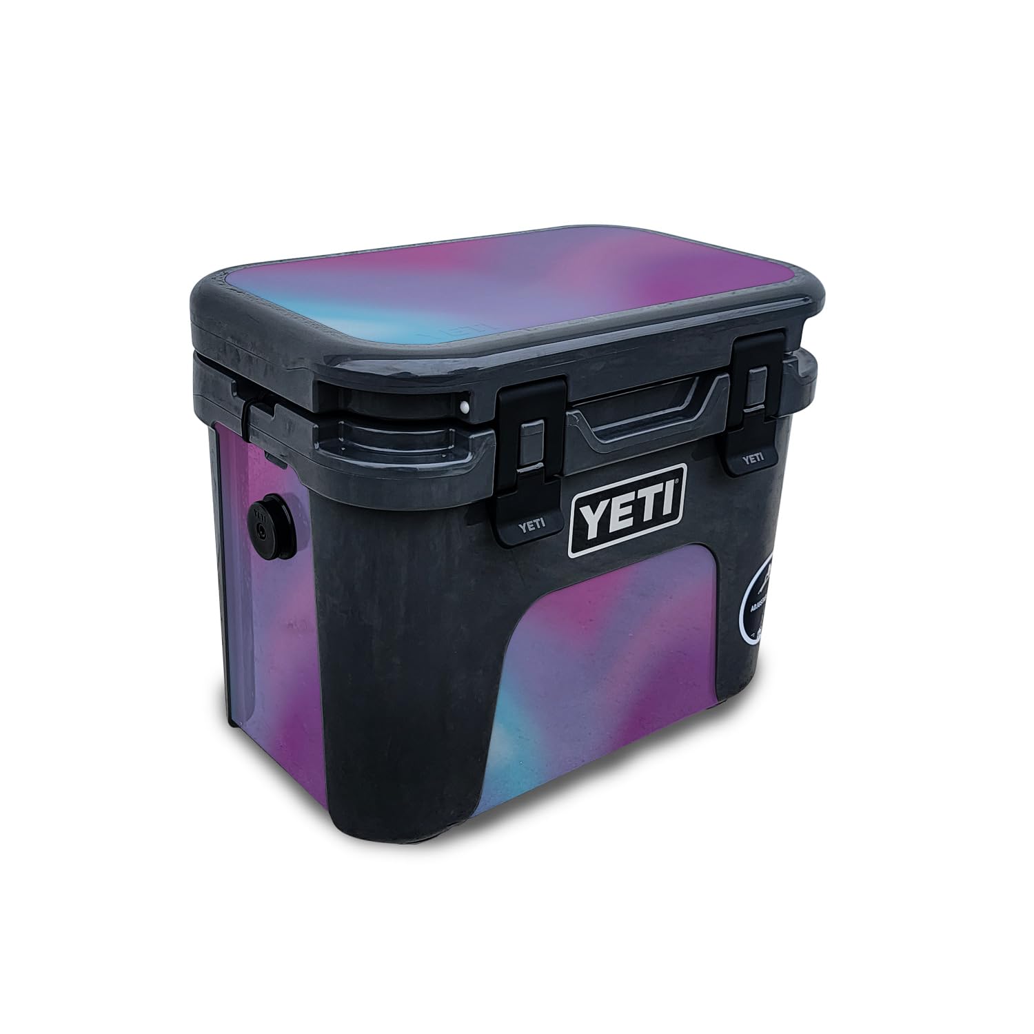 Skin Compatible with Yeti Roadie 15 Hard Cooler - Purple Fog - Premium 3M Vinyl Protective Wrap Decal Cover - Easy to Apply | Crafted in The USA by MightySkins