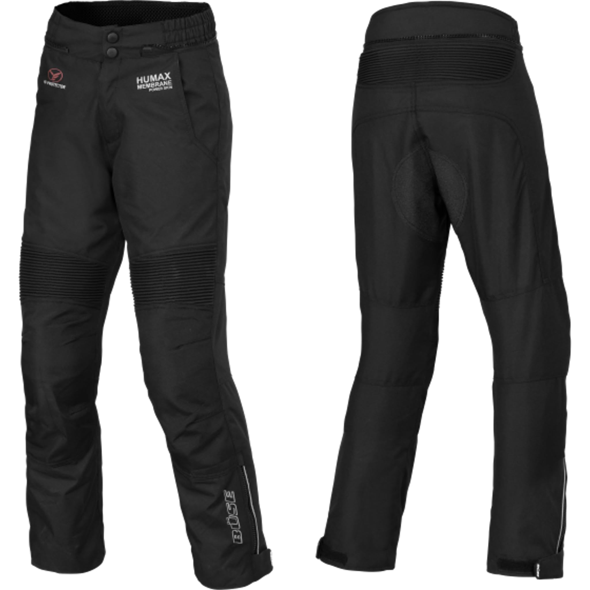 Büse Rider pantaloni da moto impermeabili per bambini, 128