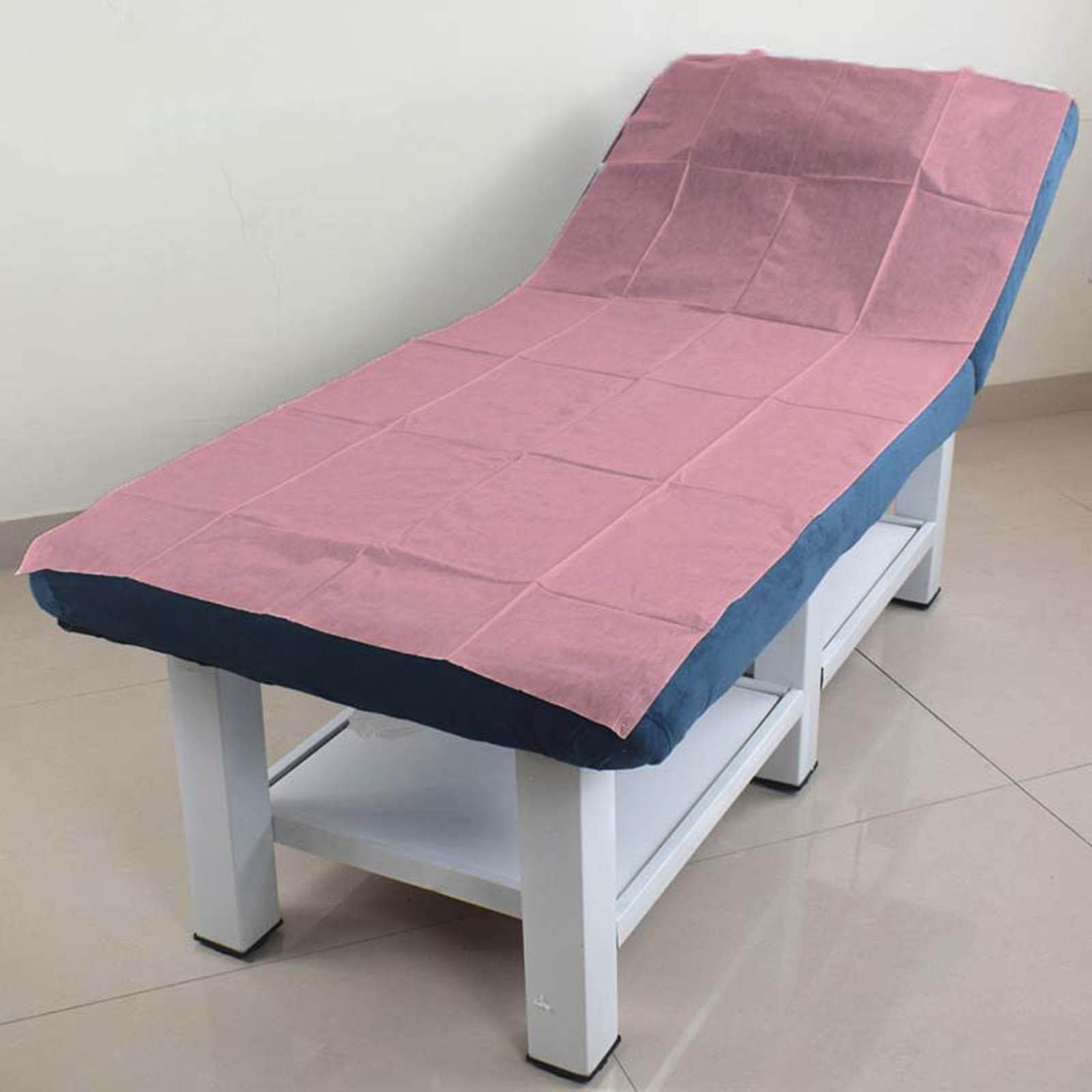 Sharplace 100x sábana desechable tejida cubierta de de masaje, rosa sin agujero