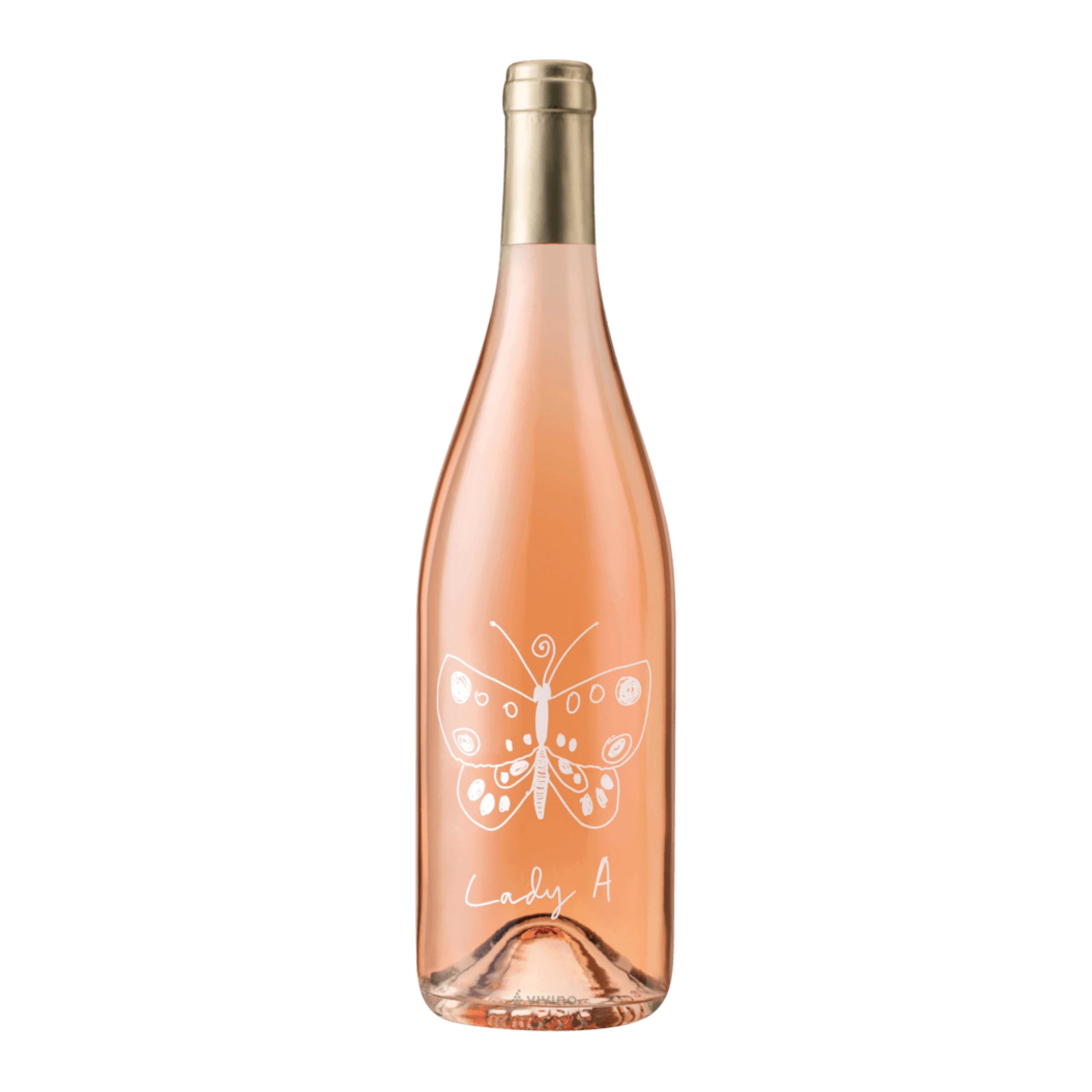 Lady A by Marrenon Provence Rosé Wine 75cl, Grenache Syrah Caladoc Blend, Vegan Friendly