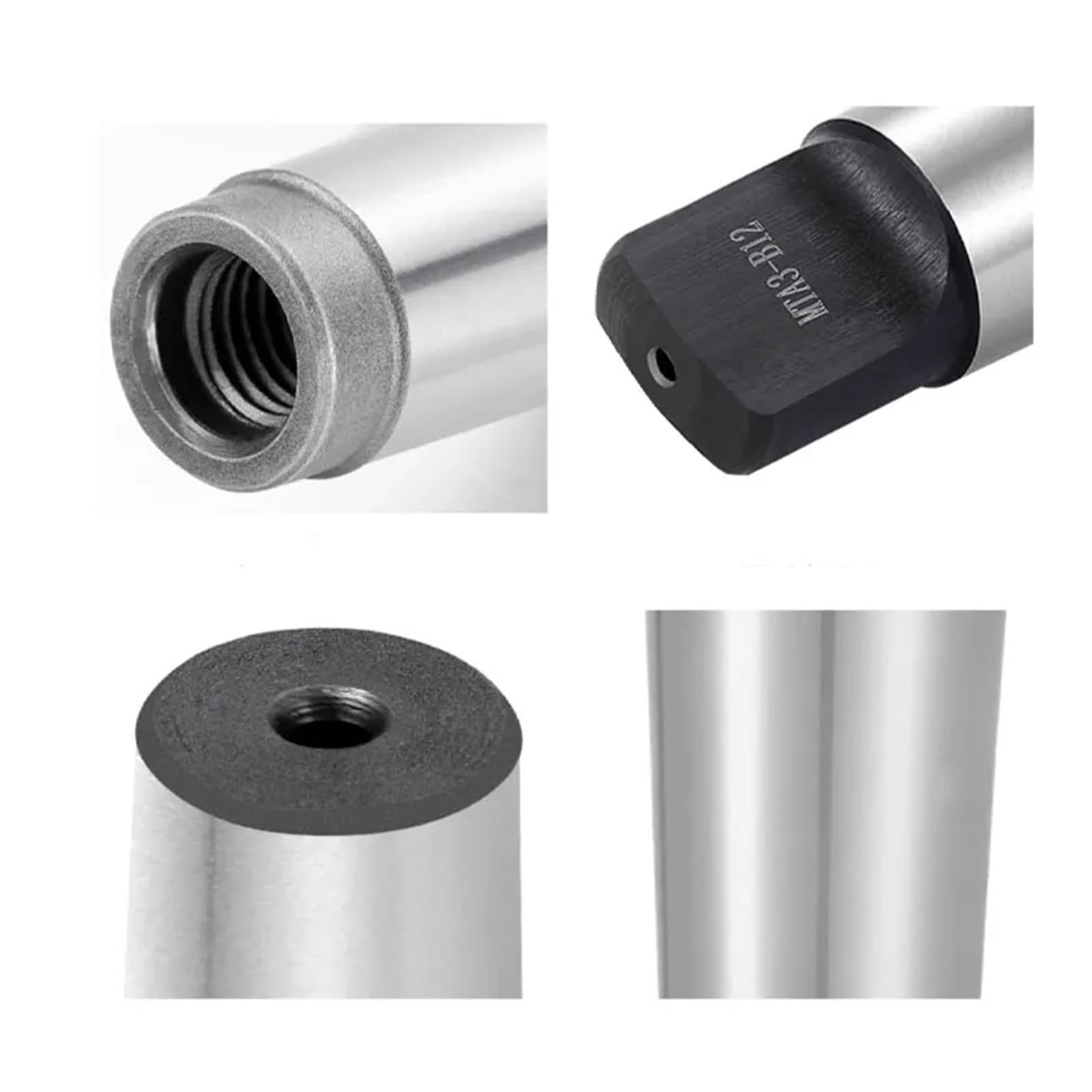 Tuleja stożkowa Morse'a, 1 sztuka MT1 MT2 MT3 MT4 MT5 uchwyt stożkowy Morse'a B10 B12 B16 B18 B22 tokarka CNC MTA(MTA4 B16(1-13mm))