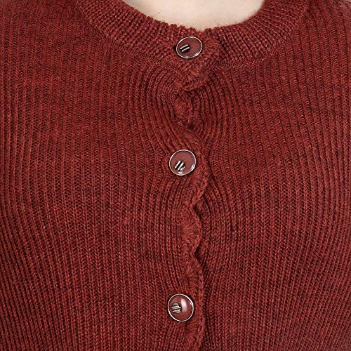 Image of Matelco Women's Wool Round Neck Cardigan
