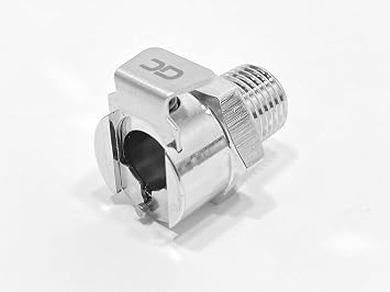Triumph Gas Tank Fuel Line Hose Pump Metal Female Quick Release Disconnect Coupling BSPT